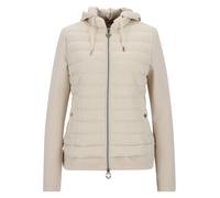 Steppjacke FUCHS SCHMITT, Damen, Gr. 44, beige, Web, Obermaterial: 100% Polyester, clean, unifarben, normal normal, Rundhals, eingesetzt abgesteppte Kante, Jacken Steppjacke, mit abnehmbarer Kapuze (9