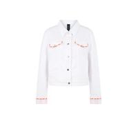Marc Cain Sports - Jeansjacke mit bunten Stickereien white - Gr. - 44