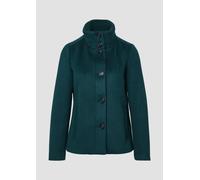 Jacke aus Wollmix mit Knopfleiste 46 Blau 2166597.6933.46