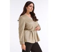 Jacke beige 46