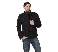 Brandit Winter-Jacket, US-Version, Winter-Variante, Größen S bis 5XL | Retro Jacke für Herren mit versteckter Kapuze, Stehkragen und Baumwollfutter