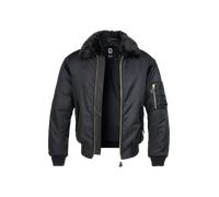 Brandit - MA2 Fur Collar Jacke - Black XL
