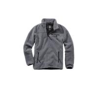 Brandit Jacke Troyer Teddyfleece Anthrazit Größe L