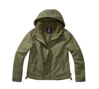 Brandit Women Frontzip Windbreaker, Farbe: olive, Größe: XXL
