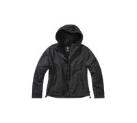 Brandit Windbreaker Frontzip Damenjacke – Schwarz – Größe S