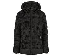 Jacke Down Free mit Kapuze Schwarz 38