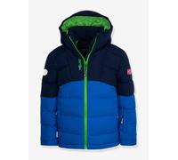 Trollkids Gryllefjord Jacket Blau 164 cm Jungen,Mädchen Navy / Medium Blue / Bright Green