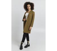 ICHI IHJANNET JA4 Damen Steppmantel Wintermantel Winterjacke Kurzmantel mit Reverskragen und Knöpfen, Größe:42, Farbe:Antique Bronze (171028)