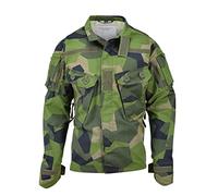 Jacke im schwedischen Militärstil TacGear M90 Camouflage Uniform Truppen Feld BDU, Mehrfarbig, L