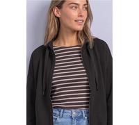 Street One Damen Jacke im Silk-Look mit Rippdetails