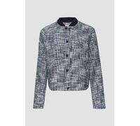 s.Oliver Damen 2150461 Boucle Jacke, 5959 Blau, 42