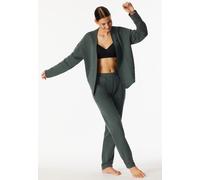 Jacke Jacquard Taschen dunkelgrün - Mix+Relax 34/36