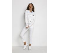 KAFFE Women's Casual Jacket Twill Jeans Jacket Buttons Regular Fit Pockets