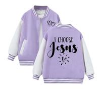Jacke Kinder 3 In 1 Mädchen - Kinder Strickjacke mit Buchstaben Aufdruck und Blumenmuster für Herbst und Winter warme Baseballjacke für Kinder