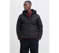 Jack & Jones Outdoorjacke JJEPARKER DOVER JACKET SN - Herren Schwarz M - 100% Polyester Regular Fit