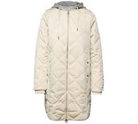 Steppjacke STREET ONE, Damen, Gr. 42, powder beige, Web, Obermaterial: 55% Polyester, 45% Polyamid. Futter: 100% Polyester. Wattierung: 100% Polyester (REPREVE), unifarben, lässig geschnitten Po-bedec