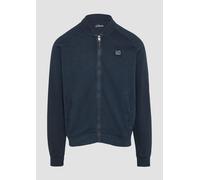 Jacke mit Garment Dye und Raglanärmeln M blau 2157205.5978.M