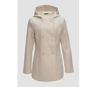 Jacke mit Kapuze in Wolloptik S Beige 2158753.05W0.S