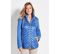 Jacke mit Stehkragen blau 52