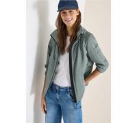 Jacke mit verstaubarer Kapuze