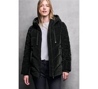 Steppjacke STREET ONE STUDIO, Damen, Gr. 40, schwarz, Stoff, Obermaterial: 100% Nylon; Futter: 100% Polyester; Füllung: 100% Polyester, unifarben, normal normal, ohne Ausschnitt, angesetztes Bündchen,