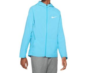 Jacke Nike Boys Dri-Fit Woven Training - baltic blue/baltic blue/white - Türkis (L)