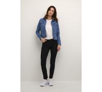 KAFFE Jacke KAvicky Damen Jeansjacke Leichte Denim Übergangs Jacke Medium Blue Washed Denim 36