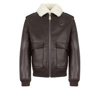 Blouson PHILIPP PLEIN "Jacke", Herren, Gr. S, braun (04, braun), Obermaterial: 100% Polyester, Jacken Blouson (83963015-S) 04, braun