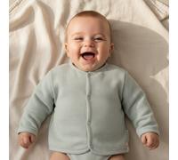 Little Dutch Newborn NOOS Little Farm Weste Waffel - Gr. 50 - Soft Green