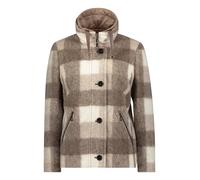 AMBER & JUNE - Winterjacke weiß/taupe - Gr. - 42