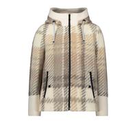 AMBER & JUNE - Wolljacke weiß/taupe - Gr. - 44