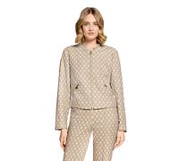 Jackenblazer BETTY BARCLAY "Damen langarm", Damen, Gr. 40, nature, cream, Obermaterial: 88% Polyester, 12% Elasthan. Besatz: 88% Polyester, 12% Elasthan. Futter: 100% Polyester, tailliert normal, Rund