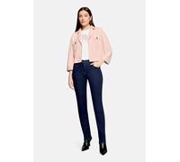 Jackenblazer BETTY BARCLAY "Damen mit 3/4 Arm", Damen, Gr. 40, rosa (pink dolphin), Samt, Obermaterial: 92% Polyester, 8% Elasthan, gerade normal, Blazer (18299922-40) pink dolphin