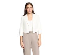 Betty Barclay Kurzblazer Damen mit 3/4-Arm Reverskragen weiß (rohweiß) Gr. 48