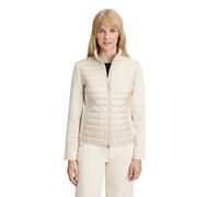 Jackenblazer BETTY BARCLAY "Damen mit Reißverschluss", Damen, Gr. 36, beige, Obermaterial: 100% Polyamid; Besatz: 45% Viskose, 37% Polyester, 10% Modal, 8% Elasthan; Füllung: 100% Polyester, figurumsp