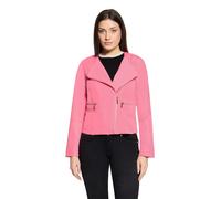 Jackenblazer BETTY BARCLAY "Damen mit Reißverschluss", Damen, Gr. 40, pink, Taft, Obermaterial: 100% Polyester, sehr schmal normal, Blazer (94798050-40) pink
