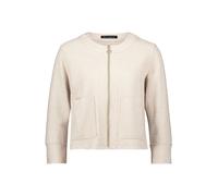 Jackenblazer BETTY BARCLAY "Damen mit Taschen", Damen, Gr. 38, beige, Obermaterial: 60% Viskose, 40% Wolle, lässig geschnitten normal, Rundhals, Blazer (89928162-38) beige