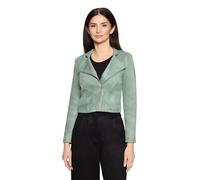 Jackenblazer BETTY & CO "Damen mit Stehkragen", Damen, Gr. 42, mintgrün, Obermaterial: 95% Polyester, 5% Elasthan; Futter: 100% Polyester, tailliert kurz, Blazer, Material (11097823-42) mintgrün