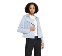Jackenblazer CARTOON "Damen mit offenem Saum", Damen, Gr. 34, blau blizzard, Obermaterial: 90% Polyester, 10% Elasthan, sehr schmal normal, Blazer (29037030-34) blau blizzard