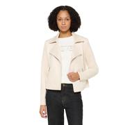 Jackenblazer CARTOON "Damen mit offenem Saum", Damen, Gr. 44, beige, Obermaterial: 90% Polyester, 10% Elasthan, sehr schmal normal, Blazer (20766524-44) beige