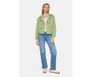 Jackenblazer CARTOON "Damen mit Reverskragen", Damen, Gr. 36, grün eyes, Obermaterial: 100% Baumwolle, oversize normal, Blazer (84538950-36) grün eyes