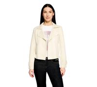 Jackenblazer CARTOON "Damen mit Taschen", Damen, Gr. 38, beige (sheer bliss), Obermaterial: 95% Polyester, 5% Elasthan, gerade normal, Blazer (21911525-38) sheer bliss