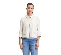 Jackenblazer CARTOON "Damen mit Taschen", Damen, Gr. 44, beige (cream, nature), Obermaterial: 99% Polyester, 1% Polyester, gerade normal, Blazer, Material (71884861-44) cream, nature