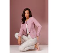 Jackenblazer CREATION L PREMIUM "Woll-Mix-Blazer", Damen, Gr. 38, rosa (rosé), 70% Polyester, 30% Wolle, Blazer (27639407-38) rosé