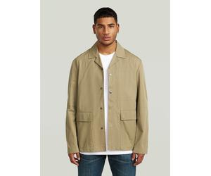 Jackenblazer G-STAR "Marseille Blazer", Damen, Gr. S, beige (safari), Obermaterial: 100% Baumwolle, Blazer (87917546-S) safari
