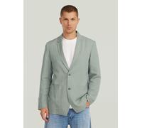 Jackenblazer G-STAR "Summer Undone Blazer", Damen, Gr. M, lt orphus, Obermaterial: 61% Leinen, 39% Lyocell, Blazer (73590166-M) lt orphus