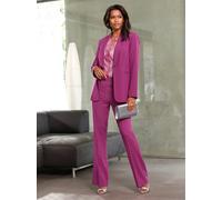 Jackenblazer LADY "Blazer", Damen, Gr. 44, pink (magenta), 63% Polyester, 34% Viskose, 3% Elasthan, Blazer (50289345-44) magenta