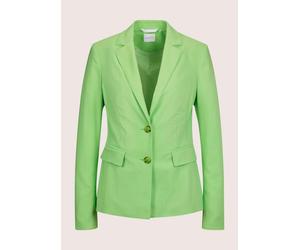 Jackenblazer MADELEINE "Blazer Einreihiger Blazer in Struktur-Qualität", Damen, Gr. 40, grün (kiwi), Obermaterial: 51% Baumwolle CO. 44% Polyester PES. 5% Elasthan EL., Modern, normal, Blazer (5476592