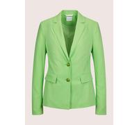 Jackenblazer MADELEINE "Blazer Einreihiger Blazer in Struktur-Qualität", Damen, Gr. 42, grün (kiwi), Obermaterial: 51% Baumwolle CO. 44% Polyester PES. 5% Elasthan EL., Modern, normal, Blazer (5476592