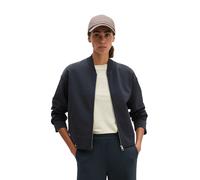 Jackenblazer MARC O'POLO "aus Interlock-Qualität", Damen, Gr. L, martime blau, Obermaterial: 78% Baumwolle, 18% Polyester, 4% Elasthan. Füllung: 100% Nicht verfügbar. Futter: 100% Nicht verfügbar, uni